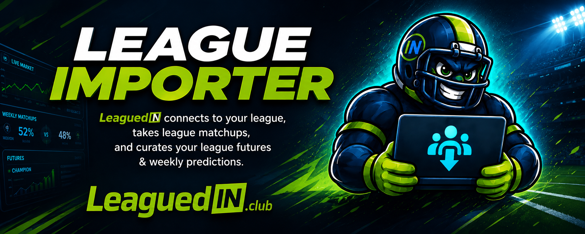 League Importer — connect your Sleeper league